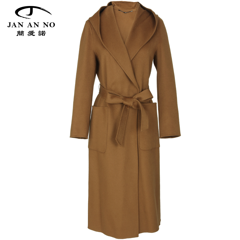 简爱诺专柜冬季女士中长大衣