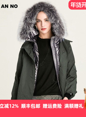 简爱诺冬季新款时尚亮面羽绒服女加厚连帽短款外套J860305YR