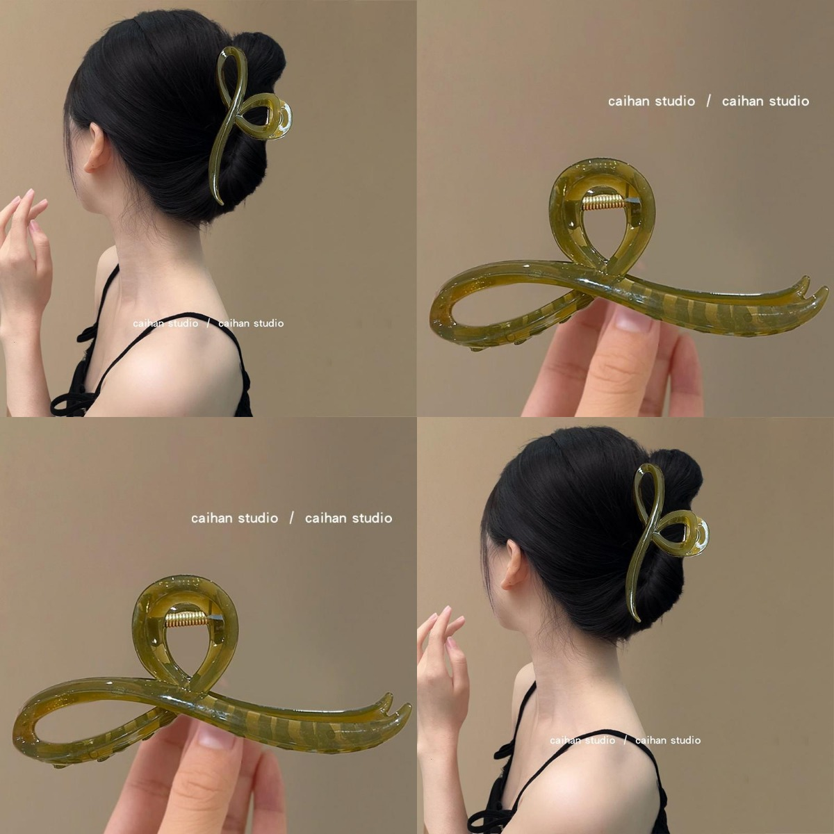 碧山绿！清新果冻抓夹！