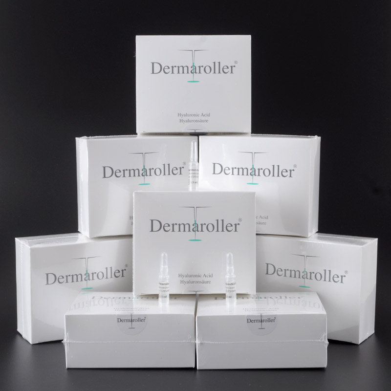 现货/可德国邮Dermaroller玻尿酸精华救脸神器水光针微针导入补水