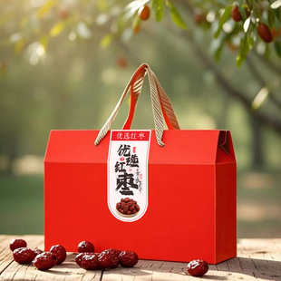 新疆红枣包装盒礼盒高档新疆灰枣包装盒空盒子新疆和田大枣