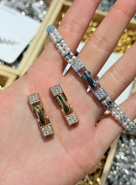 单排多排手链项链扣配件
