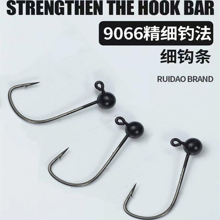 蛙人钩子路亚钩翘嘴钩细条鱼钩