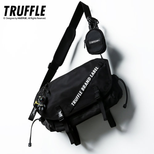 TRUFFLE单肩斜挎包机能工装通勤