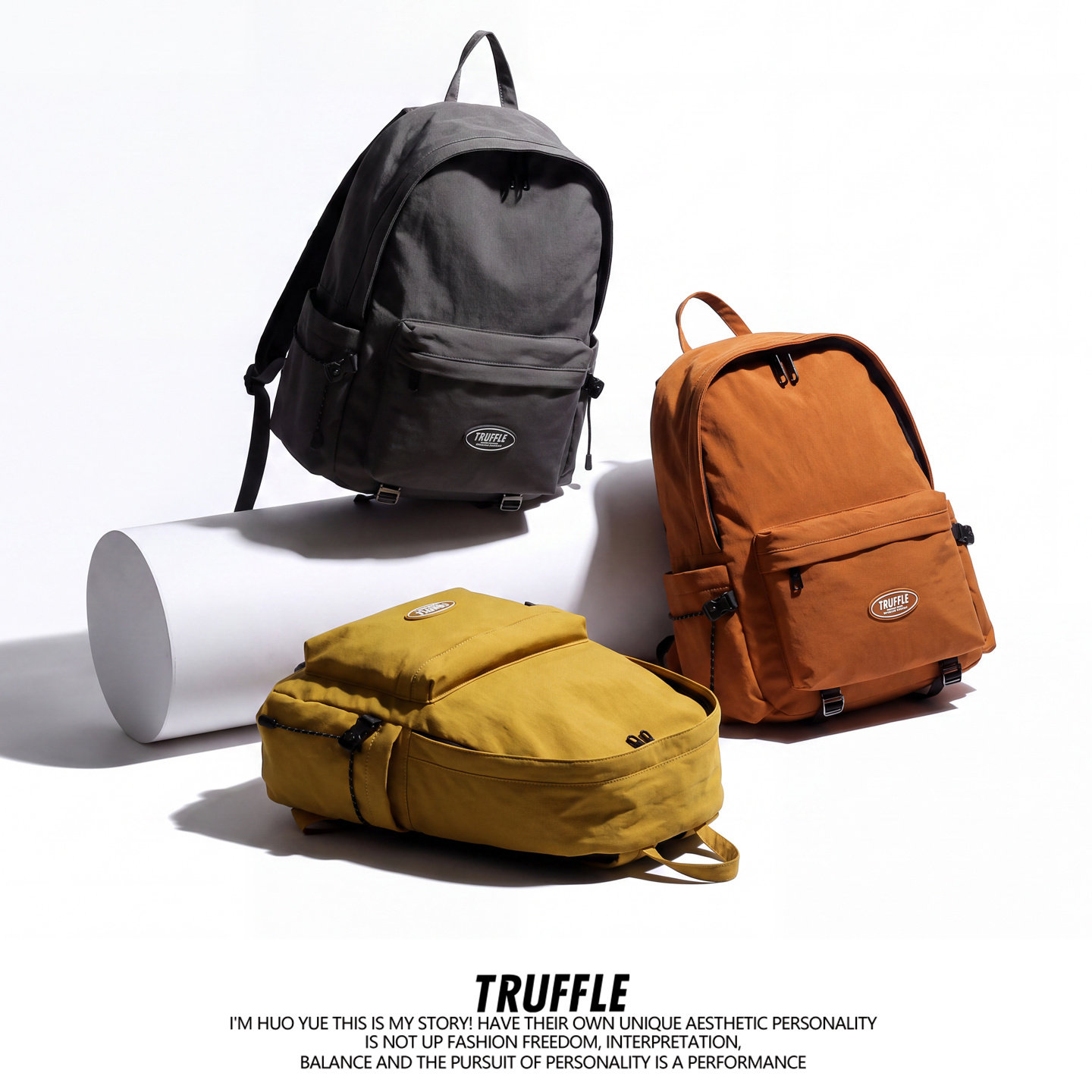 TRUFFLE2026秋冬新品双肩包图片