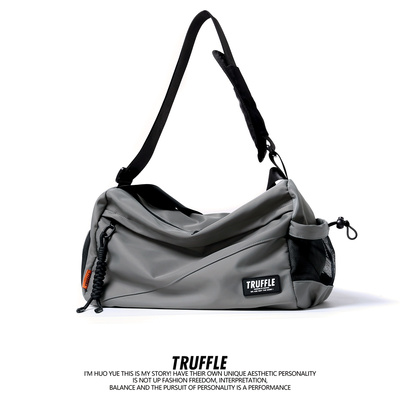 TRUFFLE2025单肩斜挎包休闲运动健身包男短途旅行包女大容量通勤