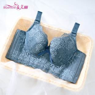 美容院调整型内衣收副乳无钢圈无海绵文胸五排扣矫正外扩防下垂DE