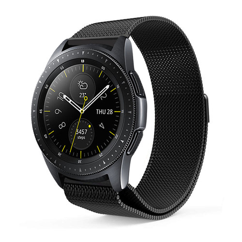 适配华米amazfit GTR 42mm智能手表小米42mm不锈钢米兰表带20mm女