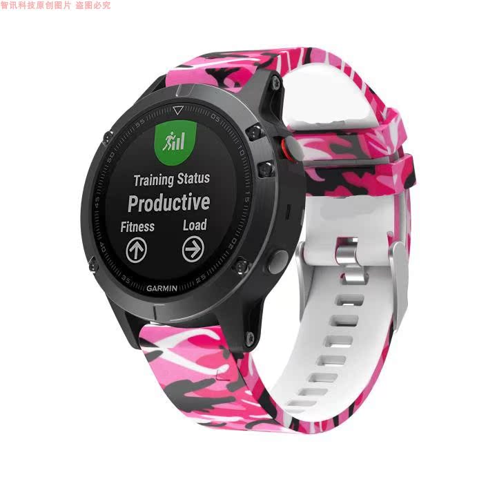 适配Garmin佳明vivoactive5手表active5硅胶运动个性潮流印花表带