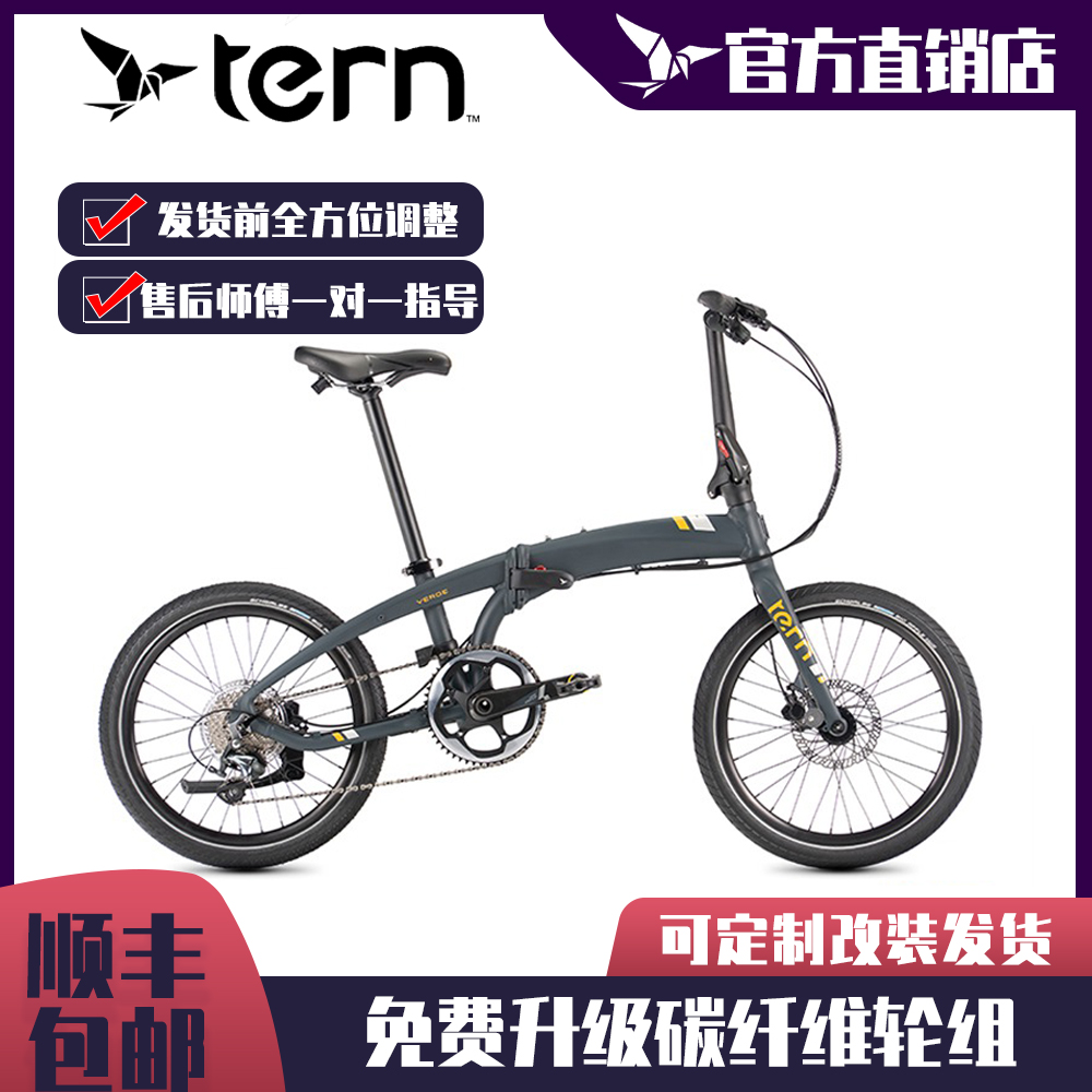 tern燕鸥 R10折叠车VEGRE R10折叠自行车10速燕欧R10铝合金20寸