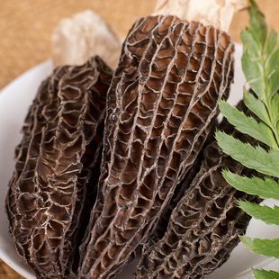 茶缘居 云南省普洱市景东地方特产野生羊肚菌100克