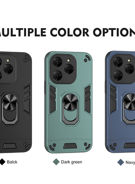 适用于传音INFINIX TECNO SPARK20Pro磁吸手机壳HOT 40Pro支架指环全包边防摔硬壳保护套新款军工级