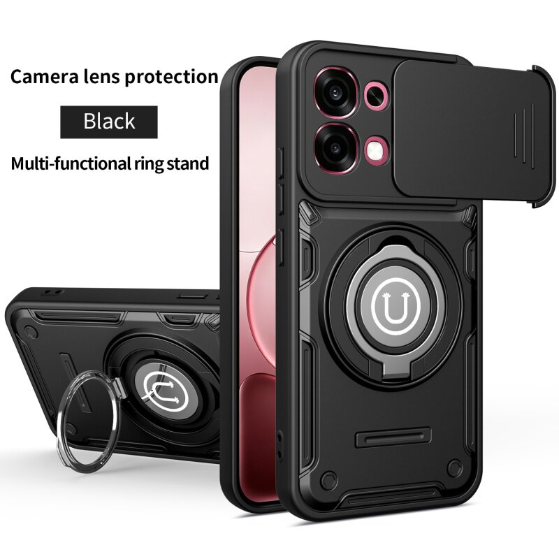 推拉窗护镜手机壳适用于OPPO A6PRO 国外版/F31旋转支架车载磁吸加厚防摔海外出口级保护壳图片