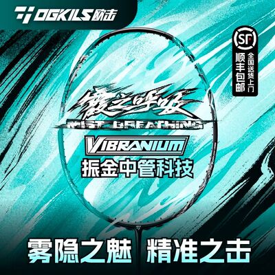 欧击柳丁霞之呼吸羽毛球拍