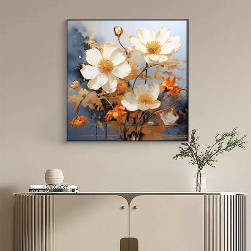 现代美式客厅装饰画玄关走廊挂画