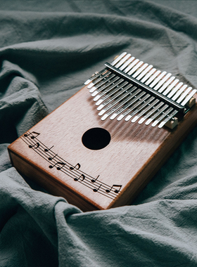 USAM卡林巴拇指琴17音初学者入门单板kalimaba手指钢琴便携式乐器
