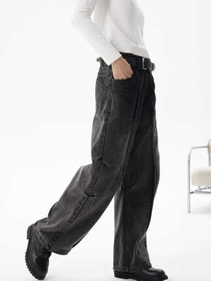 水洗基础牛仔裤ERRORCODEROBOT