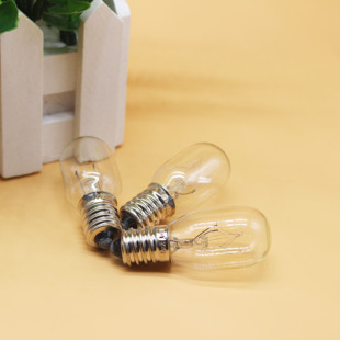 E14冰箱灯泡冷藏室冰库专用灯泡钨丝灯泡15w小体积led灯5w白光的