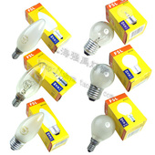 佛山e14小螺口尖泡蜡烛形尖泡e27大螺口球泡黄光可调光钨丝灯