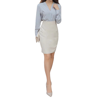 职业包臀半身裙短裙工作西装中裙