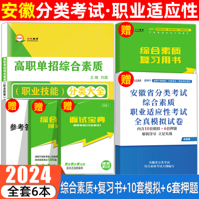 2024安徽高职分类考试职业适应性