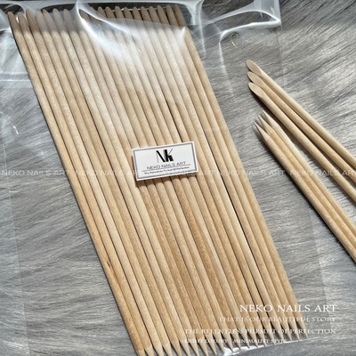 NEKONK日式双头加长美甲桔木棒