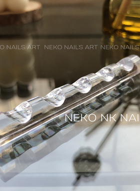 NEKO NK亚克力透明笔架 美甲用品专用笔座多用途光疗笔放置收纳架
