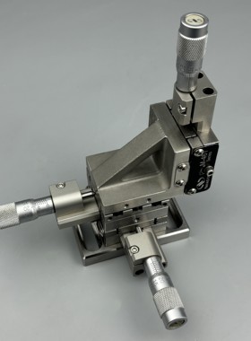 XYZ461 精密微调手动滑台 不锈钢位移台 耦合对位台现货