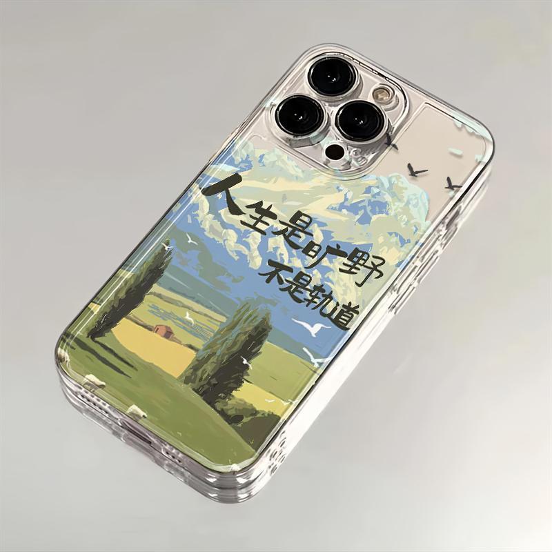 人生是旷野ins适用于华为Mate70手机壳3麦芒30荣耀Magic5/V40移动S7Pro