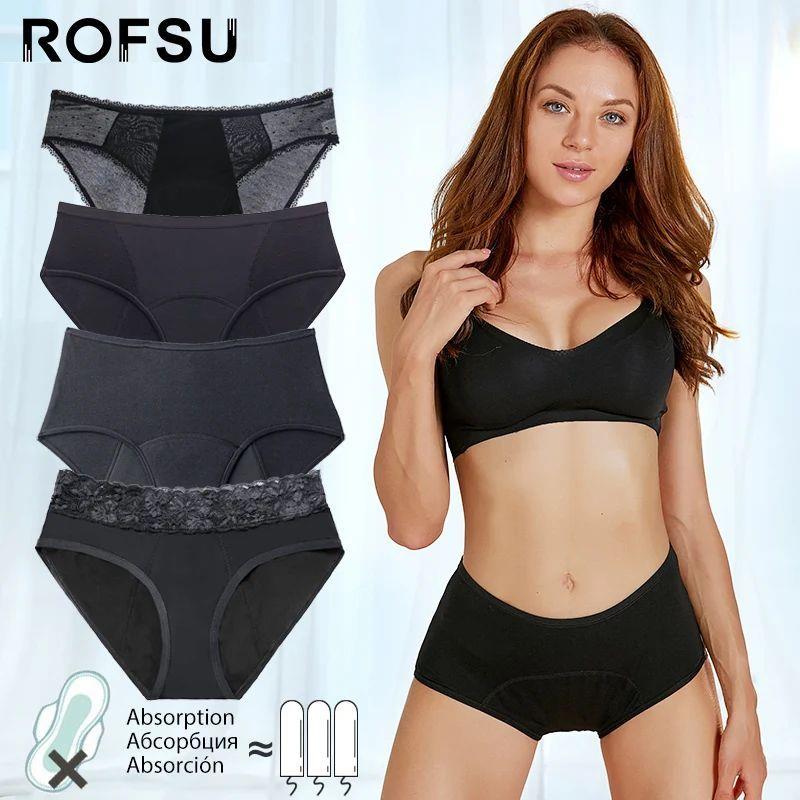 Menstrual Panties For Women Period Underwear 4 Layer Plus Si