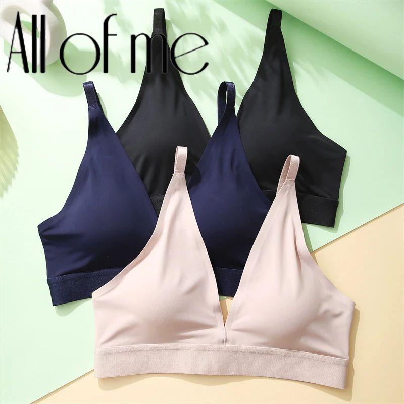 1PC Sexy Seamless Bra Lingerie Deep V Sexy Women Push Up Bra