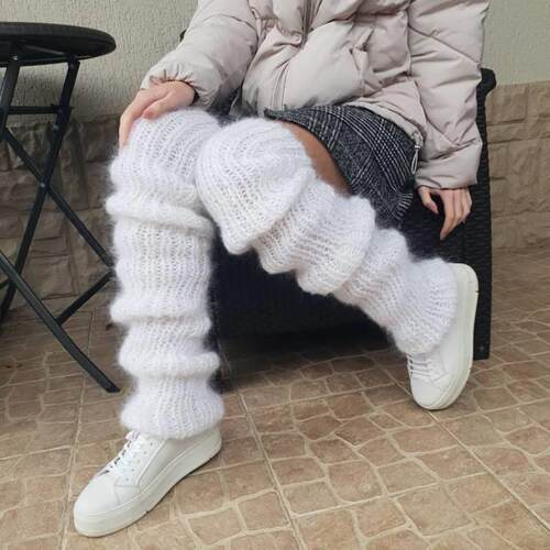 Mohair long tube peiile CIEsocks womn	s kntted3 pile socks