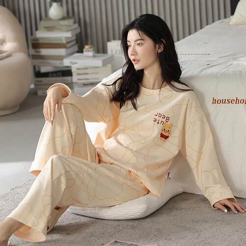 The new pajamas of 2024  Ladies fall and winter Long sleeves
