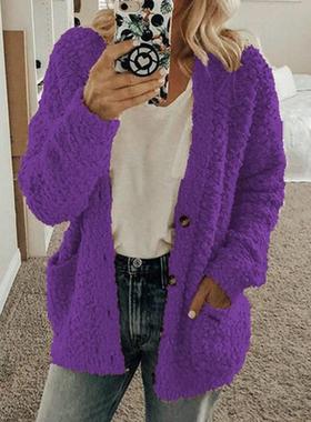 Autumnand Winter Womens  Fashion LVBCasual Swe ater rCoatLag