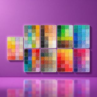 豆可混用 MARD同源同款 264色融合立体拼豆2.6mm小豆套装 拼拼豆豆