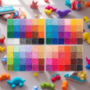 264色拼豆豆补充包2.6mm小豆高品质融合豆黄豆豆MARD同色号拼豆