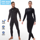 潜浮连体泳衣裤 裤 湿衣 冲浪衣长袖 防寒保暖3MM男女情侣潜水服男款