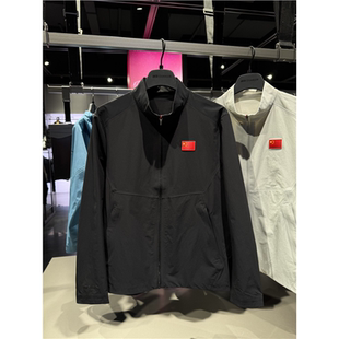 安踏冠军2026夏男款三防科技防紫外线修身梭织运动上衣152620602