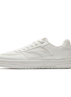 安踏百川板鞋男运动休闲鞋潮流百搭小白鞋经典休闲板鞋112538010