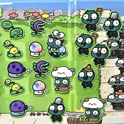 植物大战僵尸磁力安静书幼儿园版