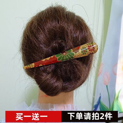 后脑勺抓夹大号牛角一字鸭嘴发夹