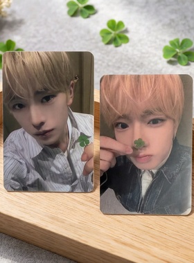 nctwish划愿 幸运小卡k4 2.0 四叶草造型 yushi得能勇志 藤永关哉