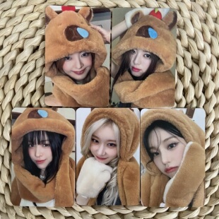 ITZY ms上海签售卡皮巴拉小卡 GOLD MakeStar 线下签售卡