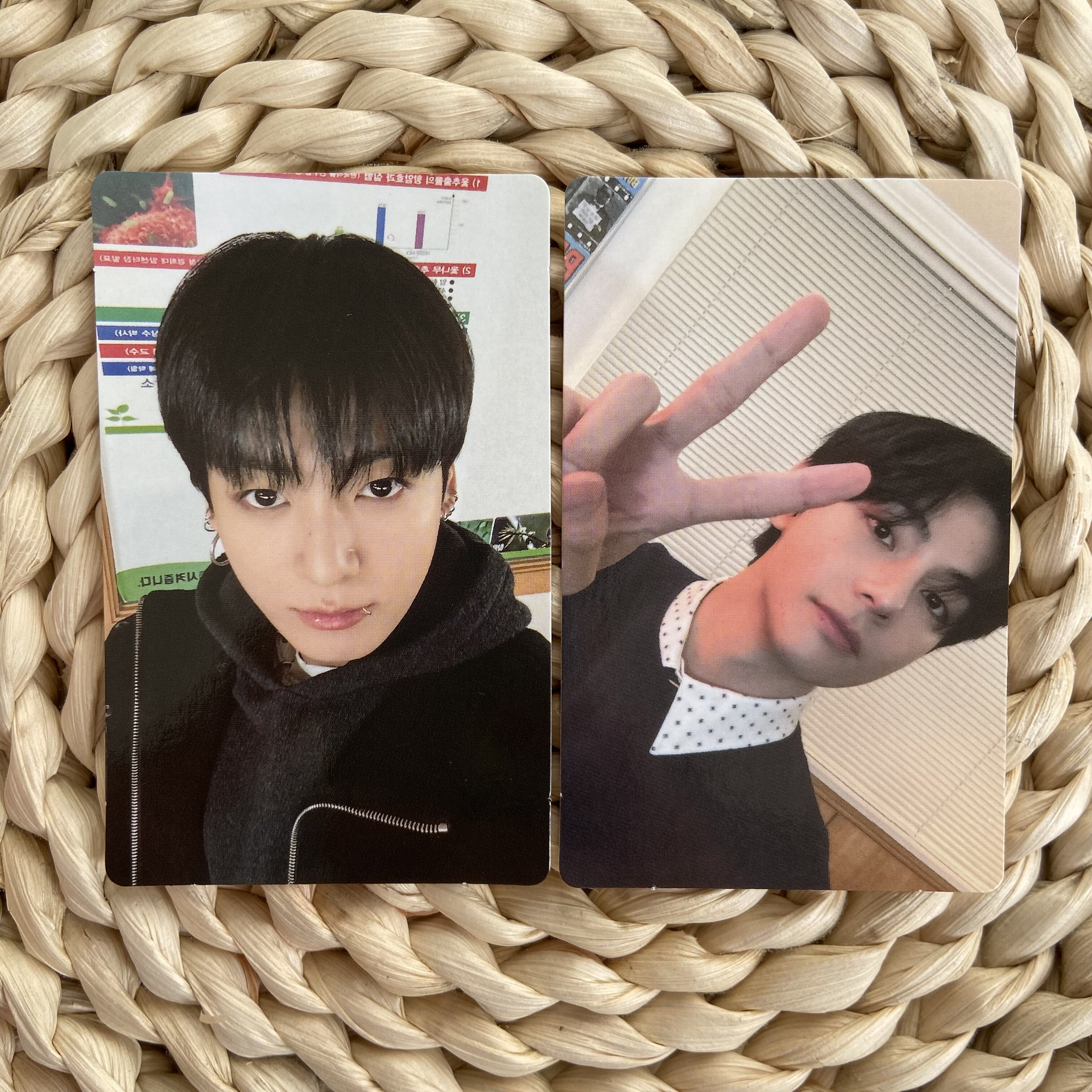 BTS 防弹少年团 wvs预售特典小卡 田柾国金泰亨官方周边正品卡