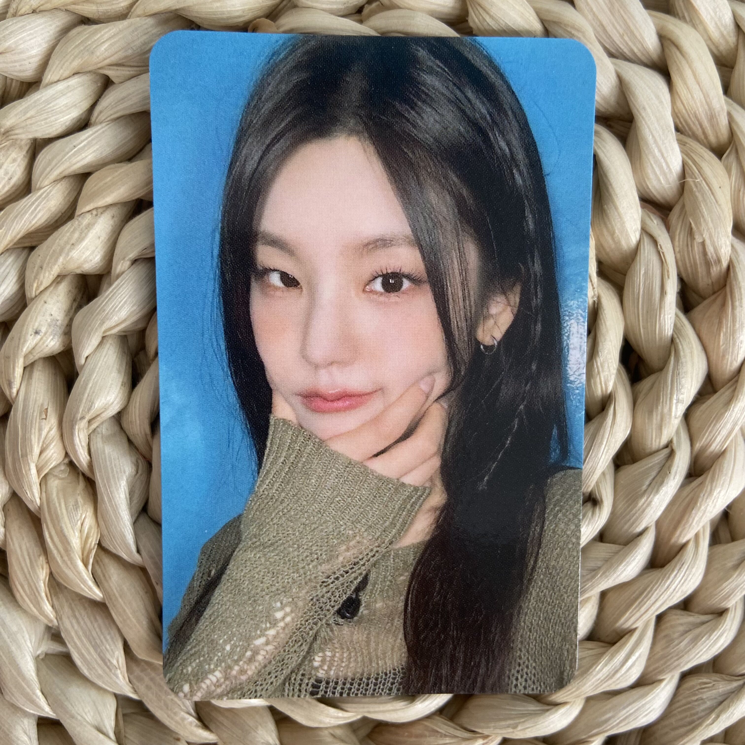 ITZY 黄礼志星河预售特典小卡 梯一击 mini9 GOLD星河1.0捏脸志