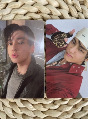 BTS防弹少年团 wvs幸运小卡2.0 Weverse金泰亨田柾国线下特典卡