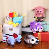 plush游戏周边周边毛绒公仔 Legends 我 世界：传奇Minecraft