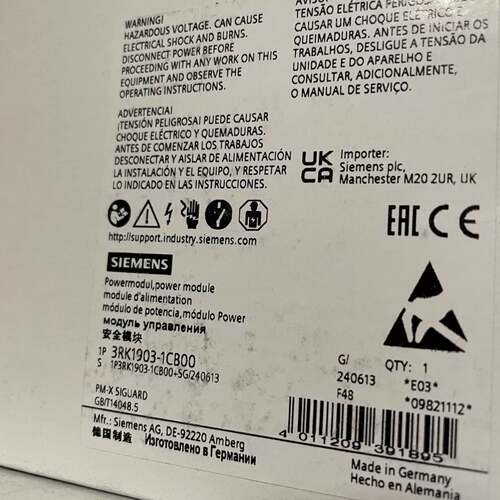 可维修3RK1903-1CB00 PM-X，用于电机起动器连接