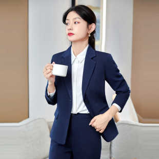 职业装时尚工装西服套装女大学生面试商务正装OL职场女性西装套装