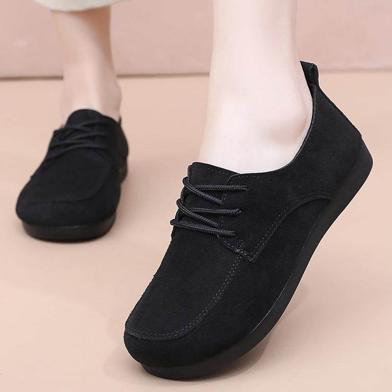 2025新款老北京布鞋女单鞋春秋平底休闲豆豆鞋软底防滑舒适妈妈鞋,女鞋,浅口单鞋,淘宝优惠券,粉丝福利购,淘宝优惠卷